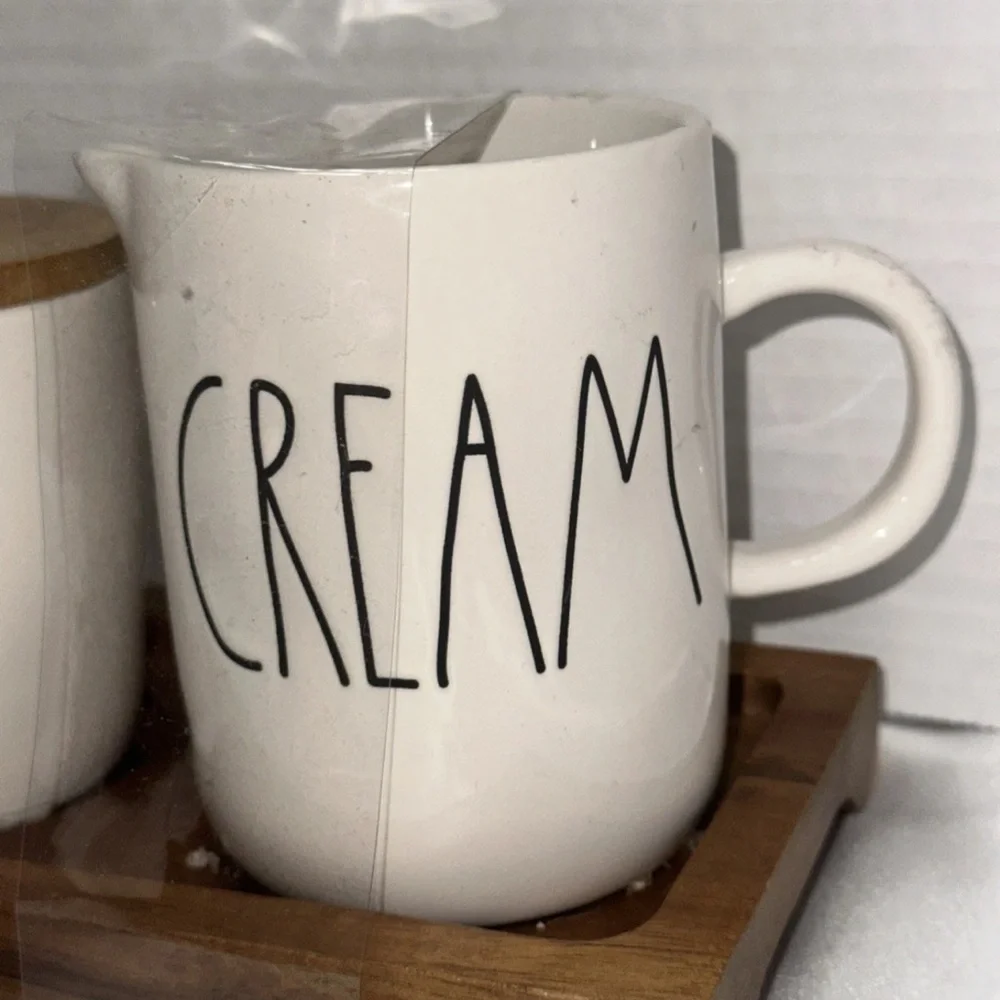 Rae Dunn‎ SUGAR & CREAM Set